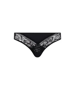Chantelle Trusser<011 BLACK - Floral Touch Evolutive Brief