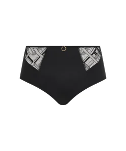 Chantelle Trusser<011 BLACK - Graphic Support High Waisted Support Brief
