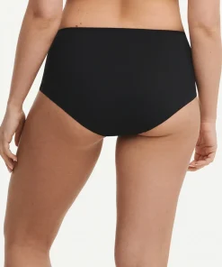 Chantelle Trusser<011 BLACK - Graphic Support High Waisted Support Brief