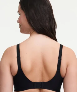Chantelle Bh'er<011 BLACK - Graphic Support Very Covering Underwired Bra