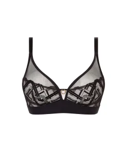 Chantelle Bh'er<011 BLACK - Graphic Support Wirefree Support Bra
