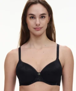 Chantelle Bh'er<011 BLACK - Intrigue Covering Memory Bra