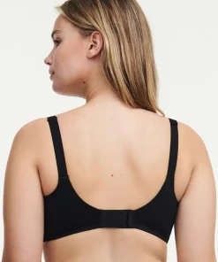 Chantelle Bh'er<011 BLACK - Intrigue Very Covering Underwired Bra