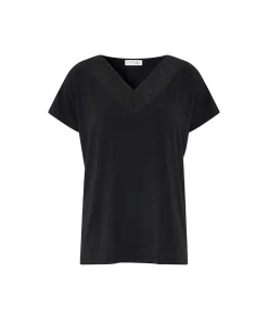 Femilet Top/ Loungeshirt/ Pyjamas<011 BLACK - Jazz T-shirt Short Sleeves