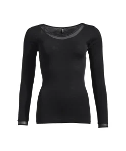 Femilet Undertøj<011 BLACK - Juliana Tshirt Long Sleeves