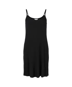 Lady Avenue Underkjoler/ Negligé|Undertøj<02 BLACK - LA - Bamboo Underwear Basic Slip