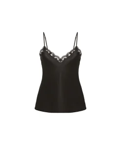 Simone Pérèle Undertøj<015 BLACK - Love Me Top Broderie