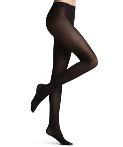 Falke Strømpebukser/ Leggings<3009 BLACK - Matt Deluxe 30 TI Tights