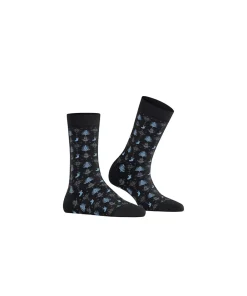 Falke Ankelstrømper/ Sokker<3000 BLACK - Merry Party SO Socks