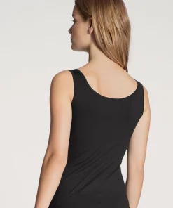 Calida Undertøj<992 BLACK - Natural Comfort Tank Top