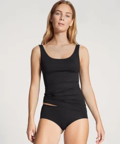 Calida Undertøj<992 BLACK - Natural Comfort Tank Top