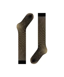 Falke Knæstrømper<3009 BLACK - Net KH Knee-High