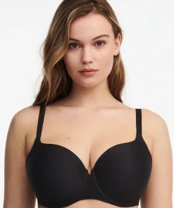 Chantelle Bh'er<011 BLACK - Norah Bra Tshirt Covering