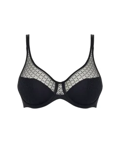 Chantelle Bh'er<011 BLACK - Norah Chic Covering Molded Bra