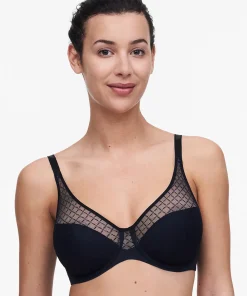 Chantelle Bh'er<011 BLACK - Norah Chic Covering Molded Bra