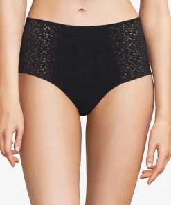 Chantelle Trusser<011 BLACK - Norah High Waisted Full Brief