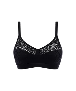 Chantelle Bh'er<011 BLACK - Norah Wirefree Support Bra