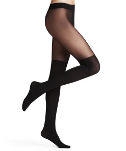 Falke Strømpebukser/ Leggings<3009 BLACK - Overknee TI Tights