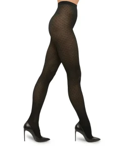 Wolford Strømpebukser/ Leggings<7005 BLACK - Pattern Tights