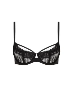 Chantelle Bh'er<011 BLACK - Play Very Covering Underwired Bra