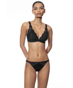 Mey Bh'er<3 BLACK - Poetry Triangle Bra