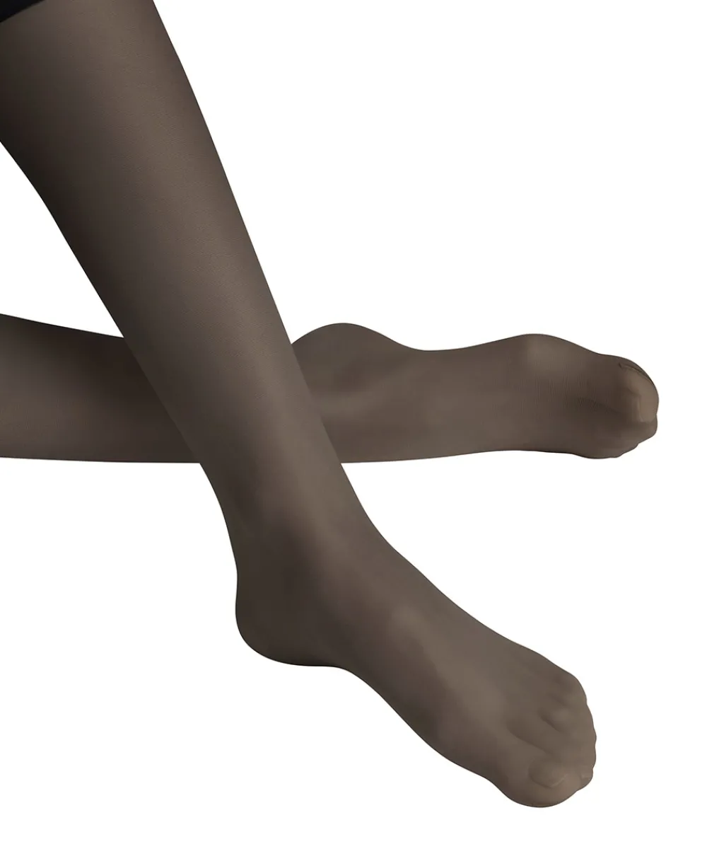 Falke Knæstrømper<3009 BLACK - Pure Matt 20 KH Knee High