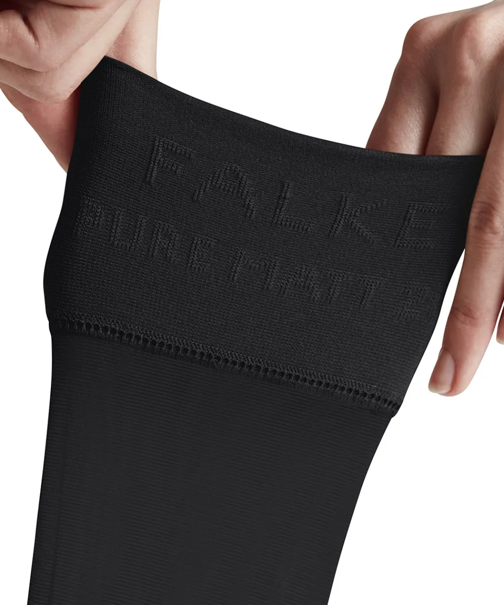 Falke Knæstrømper<3009 BLACK - Pure Matt 20 KH Knee High