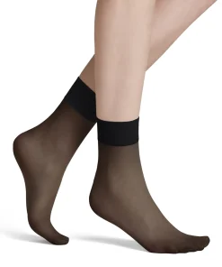 Falke Ankelstrømper/ Sokker<3009 BLACK - Pure Matt 20 SO Socks