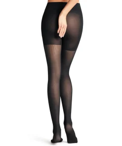 Falke Strømpebukser/ Leggings<3009 BLACK - Rib Shaping TI Tights