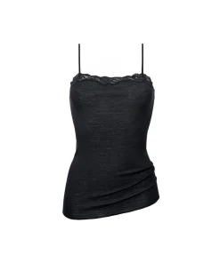 Calida Undertøj<996 BLACK - Richesse Lace Spaghetti top