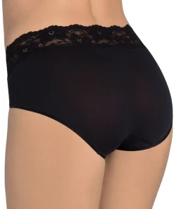 Sloggi Trusser<0004 BLACK - Romance Midi