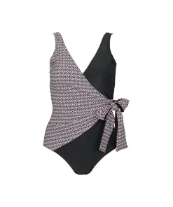 Missya Badedragter<354 BLACK / ROSE - Monaco 3 Colour Swimsuit