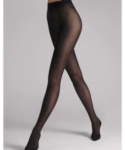 Wolford Strømpebukser/ Leggings<7005 BLACK - Satin Opaque 50 Strømpebukser/Leggings