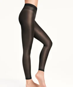 Wolford Strømpebukser/ Leggings<7005 BLACK - Satin Touch 20 Leggings
