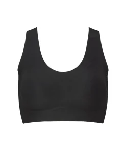 Missya Bh'er<001 BLACK - Seamless Bra Racerback