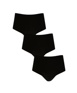 Missya Trusser<001 BLACK - Seamless Maxi 3-pack