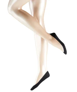 Falke Footies/ Sneaker-strømpe<3009 BLACK - Seamless Step Sock