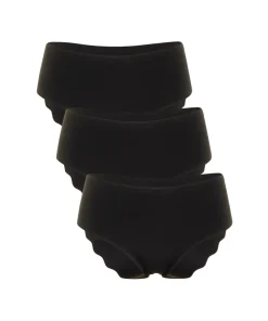 Missya Trusser<001 BLACK - Seamless Tai 3-pack