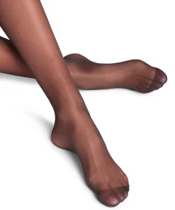 Falke Selvsiddende/ Overknee|Sexet Lingeri<3009 BLACK - Seidenglatt 15 STO Fine Stay-Up