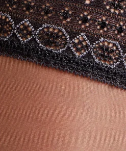 Falke Selvsiddende/ Overknee|Sexet Lingeri<3009 BLACK - Seidenglatt 15 STU Fine Stay-Up