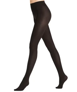Falke Strømpebukser/ Leggings<3009 BLACK - Seidenglatt 40 TI Tights