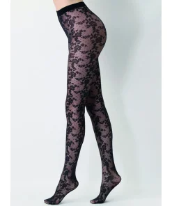 Oroblu Strømpebukser/ Leggings<190 BLACK - Sensuel Lace Tights 20