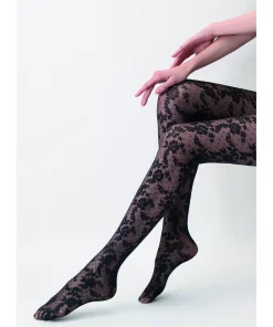 Oroblu Strømpebukser/ Leggings<190 BLACK - Sensuel Lace Tights 20