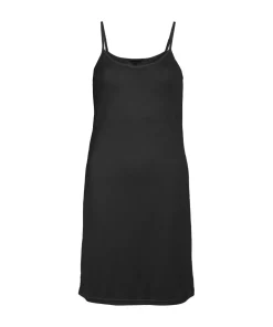 Lady Avenue Underkjoler/ Negligé|Undertøj<02 BLACK - Silk Jersey Slip