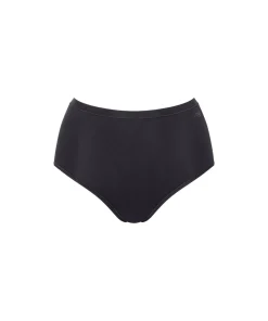 Sloggi Trusser<0004 BLACK - GO Daily Cotton Highwaist 3P