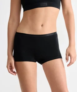 Sloggi Trusser<0004 BLACK - GO Daily Cotton Short 3P