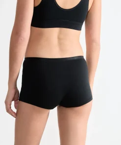 Sloggi Trusser<0004 BLACK - GO Daily Cotton Short 3P