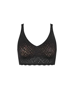 Sloggi Bh'er<0004 BLACK - ZERO Feel Bliss Bralette