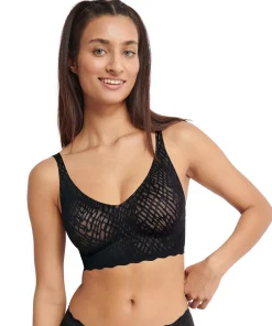 Sloggi Bh'er<0004 BLACK - ZERO Feel Bliss Bralette