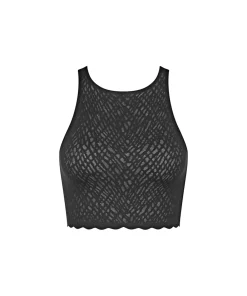 Sloggi Undertøj<0004 BLACK - Zero Feel Bliss Top